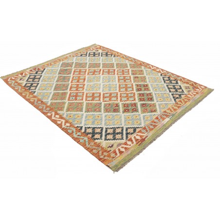 Tappeto Kilim Afghanistan marrone 153x192