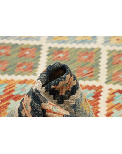 Tappeto Kilim Afghanistan marrone 153x192