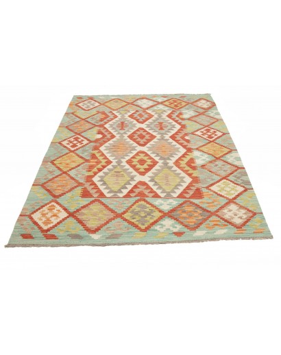 Tappeto Kilim Afghanistan marrone 151x195