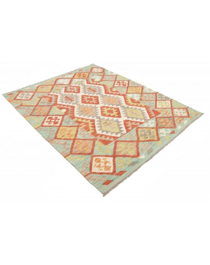Tappeto Kilim Afghanistan marrone 151x195