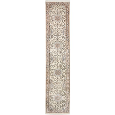 Tappeto Nain 6La Persia bianco 85x405