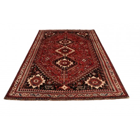 Tappeto Shiraz Persia marrone giallo 174x268