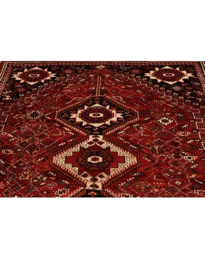 Tappeto Shiraz Persia marrone giallo 174x268