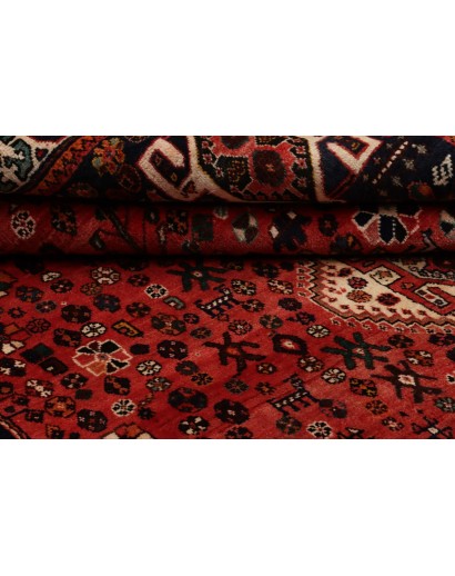 Tappeto Shiraz Fine Persia marrone giallo 172x250