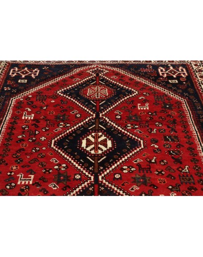 Tappeto Shiraz Persia marrone grigio 164x252