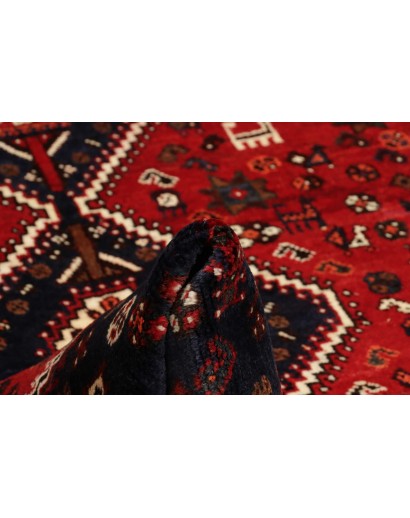 Tappeto Shiraz Persia marrone grigio 164x252