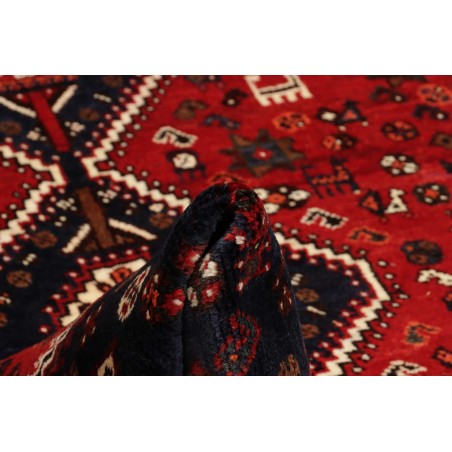 Tappeto Shiraz Persia marrone grigio 164x252