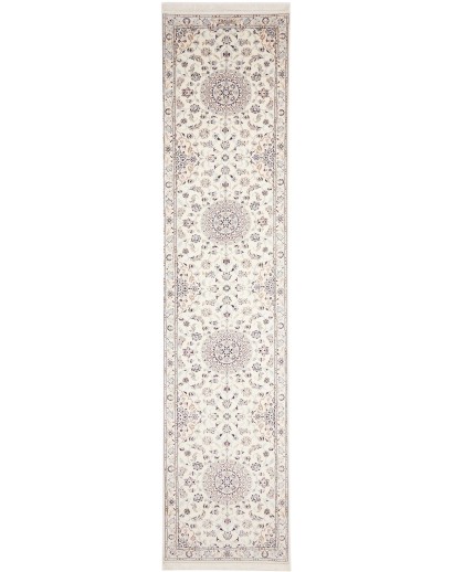 Tappeto Nain 6La Persia bianco 87x400