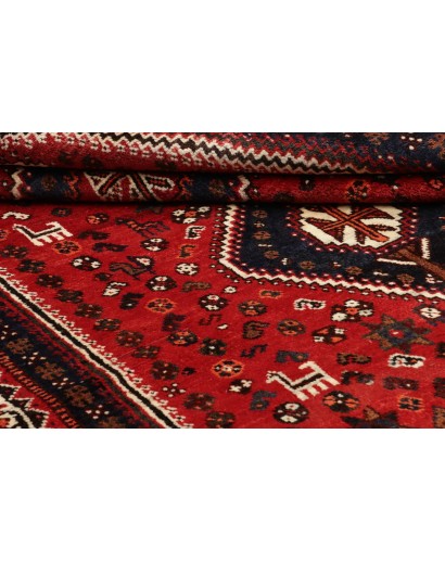 Tappeto Shiraz Persia marrone grigio 164x252
