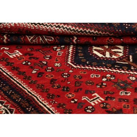 Tappeto Shiraz Persia marrone grigio 164x252