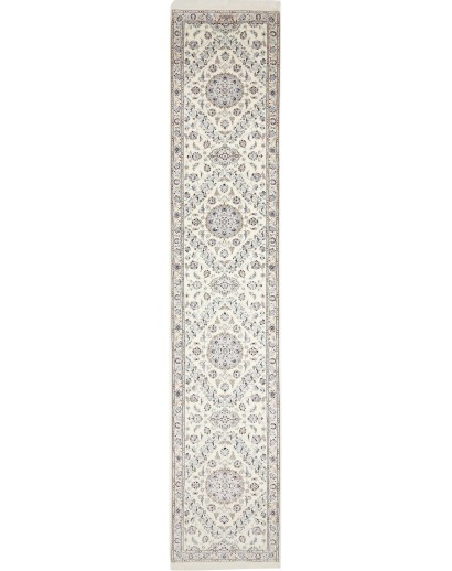 Tappeto Nain 6La Persia bianco 80x422