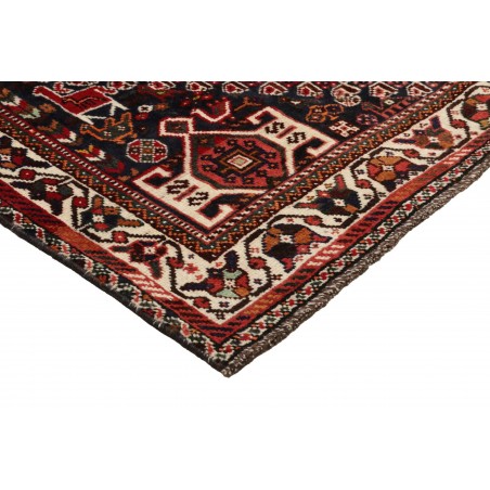 Tappeto Shiraz Persia marrone giallo 160x253
