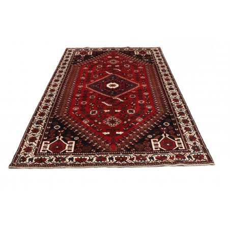 Tappeto Shiraz Persia marrone bianco 162x252