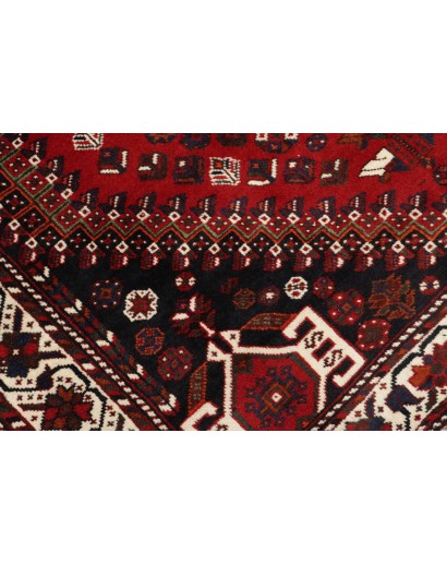 Tappeto Shiraz Persia marrone bianco 162x252