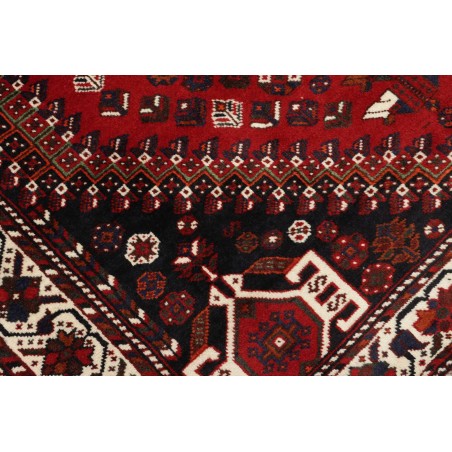 Tappeto Shiraz Persia marrone bianco 162x252