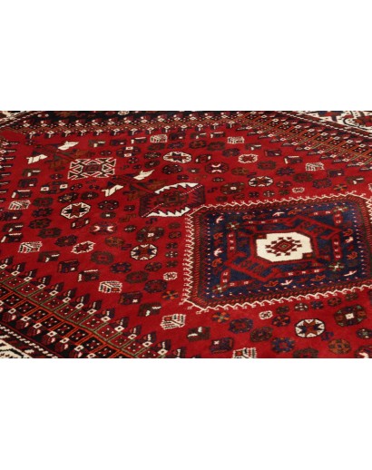 Tappeto Shiraz Persia marrone bianco 162x252