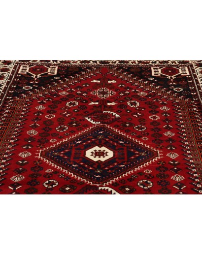 Tappeto Shiraz Persia marrone bianco 162x252