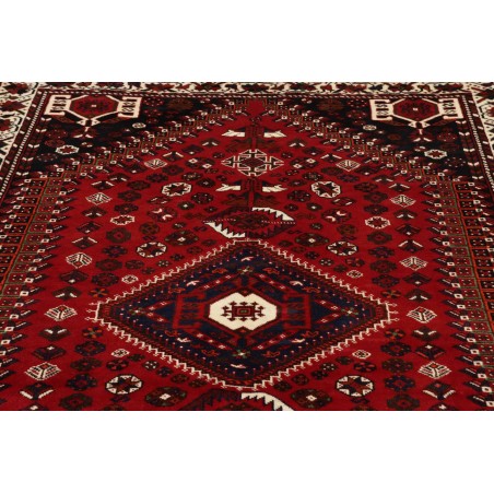 Tappeto Shiraz Persia marrone bianco 162x252