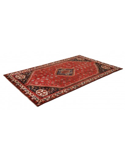 Tappeto Shiraz Persia marrone giallo 152x245