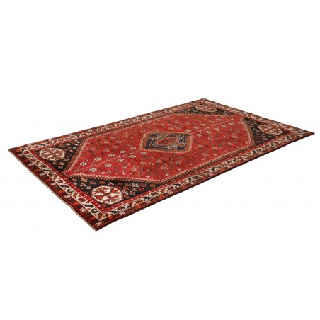 Tappeto Shiraz Persia marrone giallo 152x245