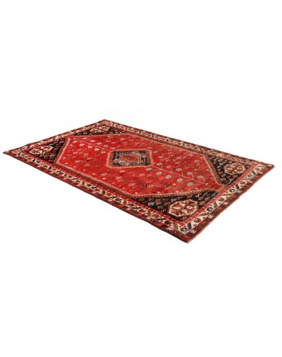 Tappeto Shiraz Persia marrone giallo 152x245