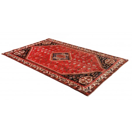 Tappeto Shiraz Persia marrone giallo 152x245