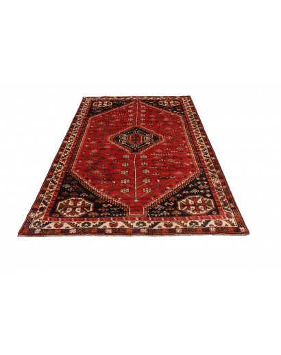 Tappeto Shiraz Persia marrone giallo 152x245