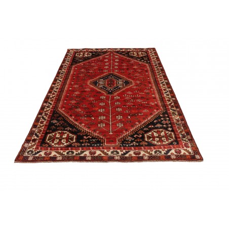 Tappeto Shiraz Persia marrone giallo 152x245