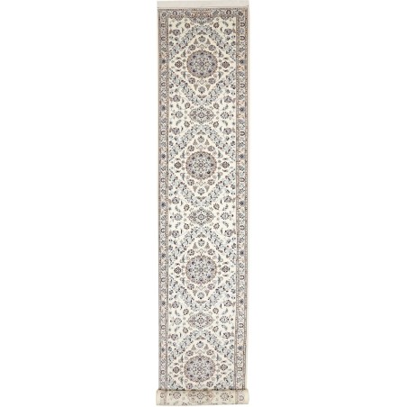 Tappeto Nain 6La Persia bianco 86x540