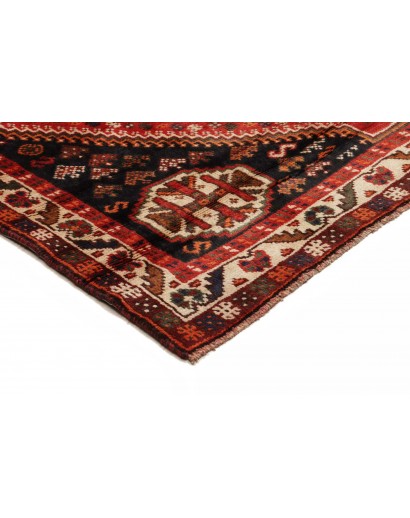 Tappeto Shiraz Persia marrone giallo 152x245