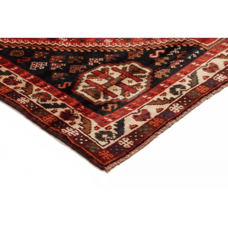 Tappeto Shiraz Persia marrone giallo 152x245