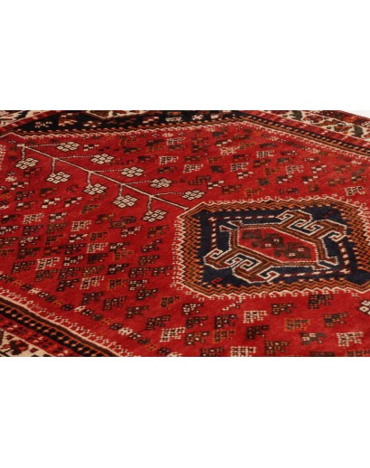 Tappeto Shiraz Persia marrone giallo 152x245