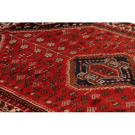 Tappeto Shiraz Persia marrone giallo 152x245