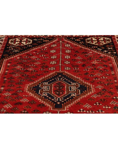 Tappeto Shiraz Persia marrone giallo 152x245