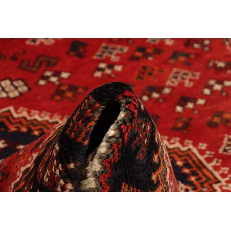 Tappeto Shiraz Persia marrone giallo 152x245