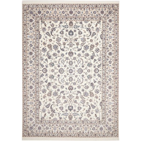 Tappeto Nain 6La Persia bianco grigio 258x356