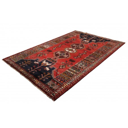 Tappeto Shiraz Persia marrone grigio 170x253