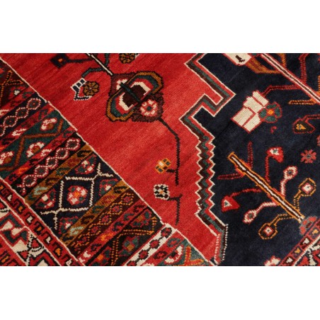 Tappeto Shiraz Persia marrone grigio 170x253