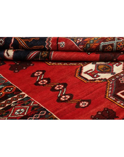 Tappeto Shiraz Persia marrone grigio 170x253