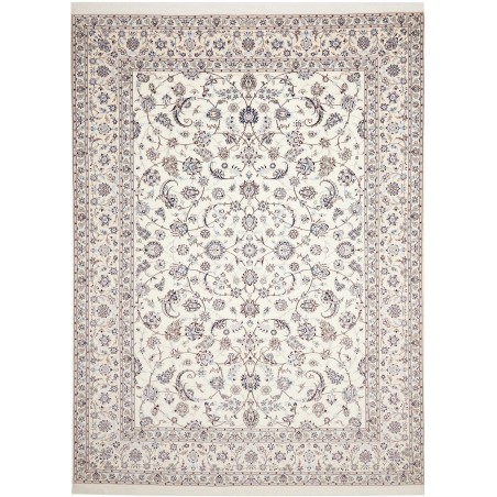 Tappeto Nain 6La Persia bianco grigio 251x356