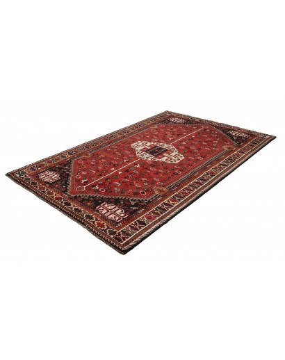 Tappeto Shiraz Persia marrone blu 168x255