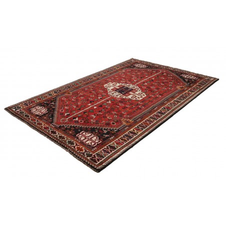 Tappeto Shiraz Persia marrone blu 168x255
