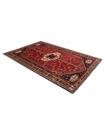 Tappeto Shiraz Persia marrone blu 168x255