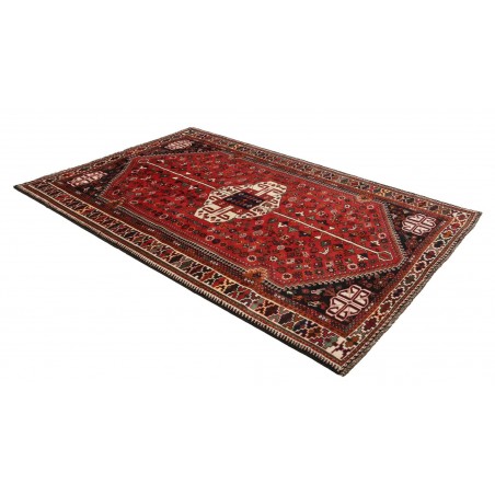 Tappeto Shiraz Persia marrone blu 168x255