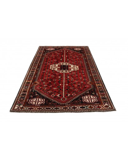 Tappeto Shiraz Persia marrone blu 168x255