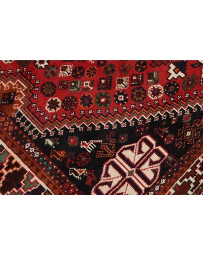 Tappeto Shiraz Persia marrone blu 168x255