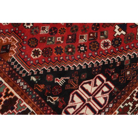 Tappeto Shiraz Persia marrone blu 168x255