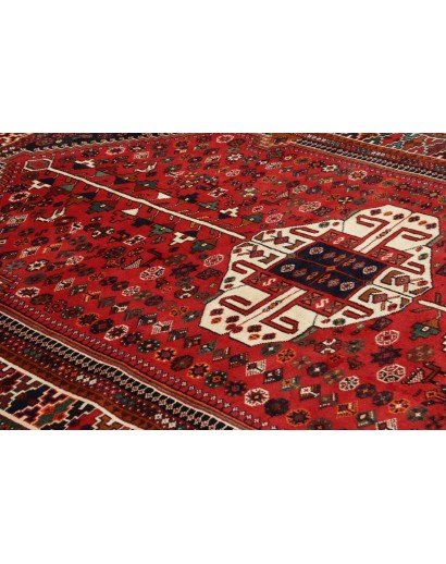 Tappeto Shiraz Persia marrone blu 168x255
