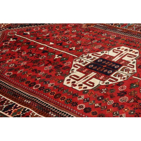 Tappeto Shiraz Persia marrone blu 168x255