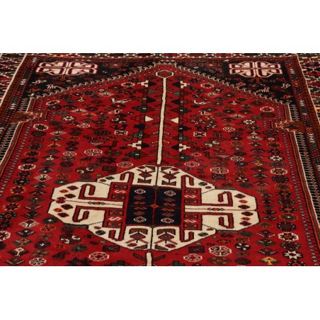 Tappeto Shiraz Persia marrone blu 168x255